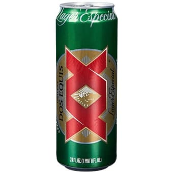 Dos Equis 24 oz can