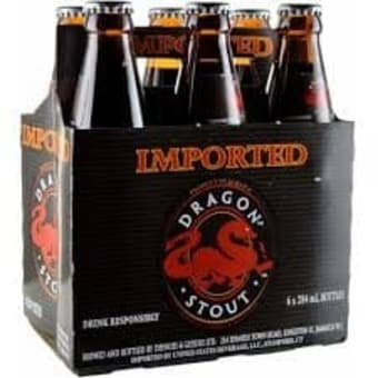 DRAGON STOUT 9.6OZ 6PK BOTTLE