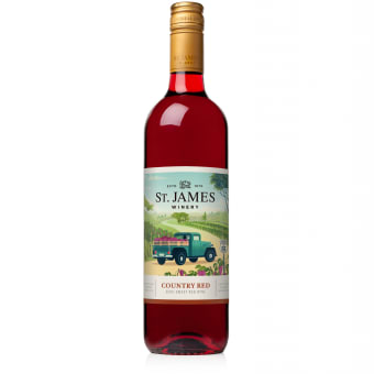ST JAMES COUNRTY RED 750ml