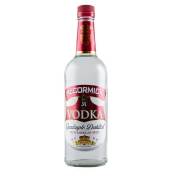 MCCORMICK 80 PR VODKA 1.0L