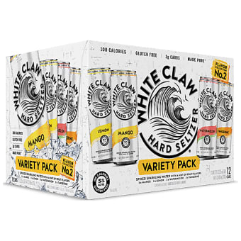 White Claw Variety #2 12 pack can