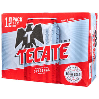 TECATE CERVEZA MEXICO 12 OZ 12PK CAN