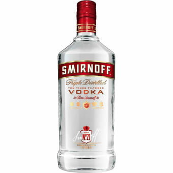 SMIRNOFF VODKA 80 GLASS 1.75L