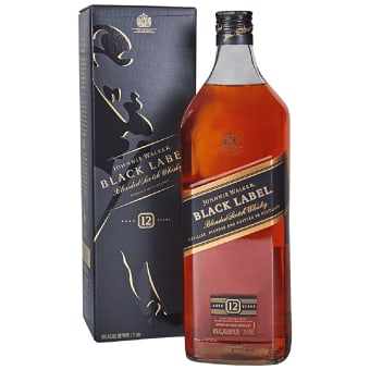 Johnnie Walker Black Label Scotch - 1.75L