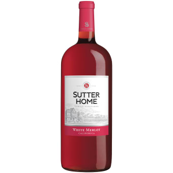 SUTTER HOME WHITE MERLOT 1.5L