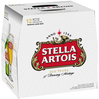 Stella Artois 12 pack 12 pack bottles