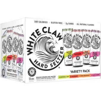 White Claw Hard Seltzer Variety Pack 12 pack can