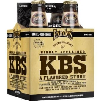 Founders KBS CinVanCoo - 4 pack bottle / 12oz