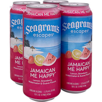 SEAGRAMS ESCAPES JAMAICAN ME HAPPY 4PK 16 oz