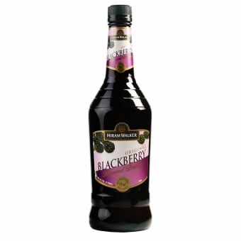 HIRAM WALKER BRANDY BLACKBERRY 750ML