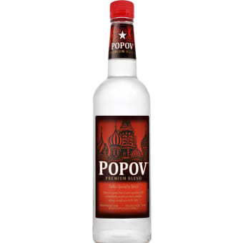 POPOV VODKA 750ML
