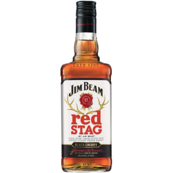 JIM BEAM RED STAG BLACK CHERRY 750ML