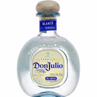 Don Julio 80 Proof Blanco Tequila Bottle (375 ml)