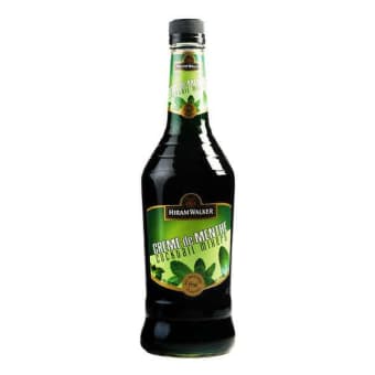 Hiram Walker Creme de Menthe Green Liqueur 750 ml