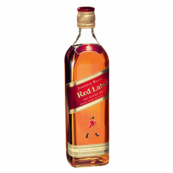 JOHNNIE WALKER RED LABEL SCOTCH 750mL