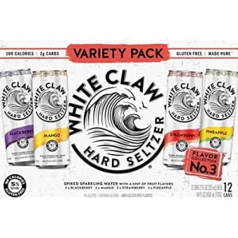 White Claw Variety 3 12pk