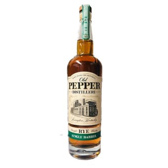 Old Pepper Rye Single Barrel 750ml