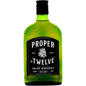PROPER TWELVE IRISH WHISKEY. 375 ML