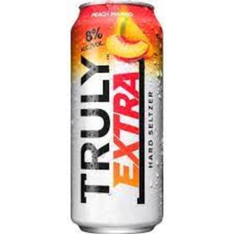 TRULY EXTRA PEACH 16 OZ