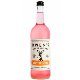 OWENS MIXER GRAPEFRUIT LIME 750ML