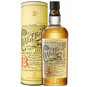 CRAIGELLACHIE 13 YEAR OLD SINGLE MALT SCOTCH WHISKY 750ml