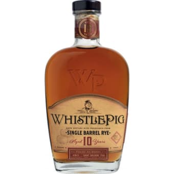 Whistle Pig Small Batch Rye 10yrs 750ml