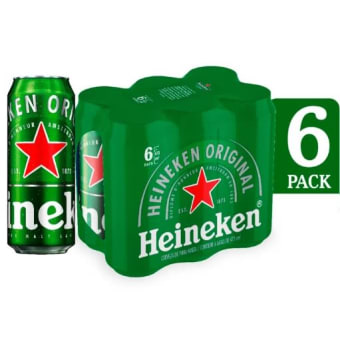 Heineken Cans 6pack 12oz