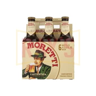 Moretti 6pack 12oz