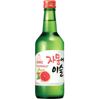 Jinro Chamisul Grapefruit Soju - 375mL