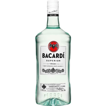Bacardi 80 Proof Superior Rum - 1.75L