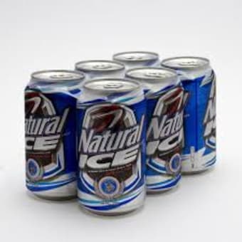 NATURAL ICE 6PK CANS