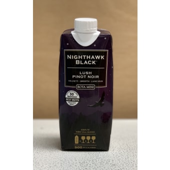BOTA MINI NIGHTHAWK BLACK LUSH PINOT NOIR 500 ML TETRA PACK