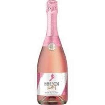 BAREFOOT BUBBLY PINK MOSCATO 750ML