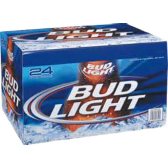 BUD LIGHT 12OZ 24 BT