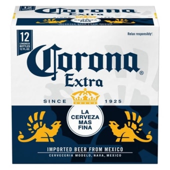 CORONA EXTRA 12OZ 12PK BOTTLE