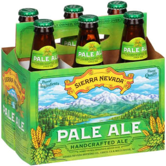 SIERRA NEVADA PALE ALE 6PK BOTTLE
