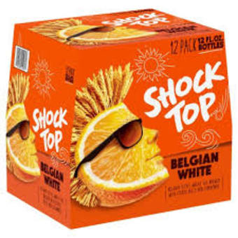 SHOCK TOP BELGIAN WHITE 12PK BOTTLE