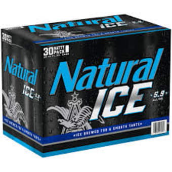 NATURAL iCE 30PK CANS