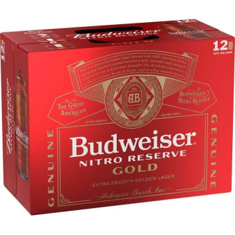 Budweiser Nitro - 12oz 12pk
