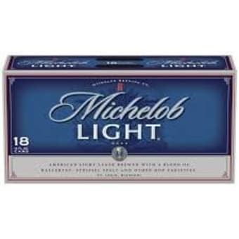 MICH LIGHT - 18PK CAN - 12 OZ