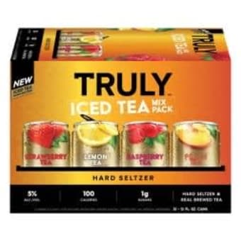 Truly Iced tea mix 12PK can
