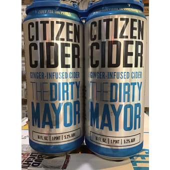 Citizen Cider The Dirty Mayor 4PK 16OZ