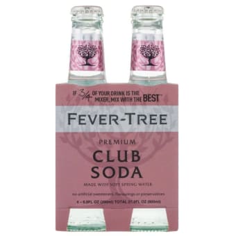FEVER-TREE - CLUB Soda & Mixers 4PK - 7 OZ