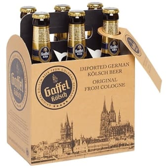 Gaffel KÃ¶lsch Beer 6pk 12oz btl