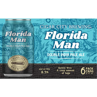 Cigar city Florida man double IPA 6pk 12oz