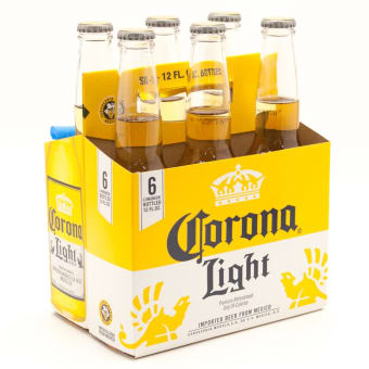 Corona Light 6 pack bottle