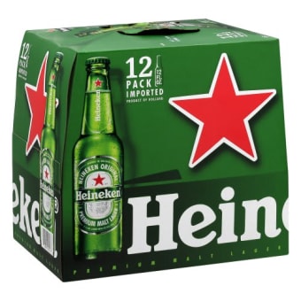 Heineken 12 pack bottle