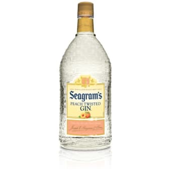 Seagrams Peach Twisted Gin - 1.75L