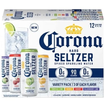 Corona Seltzer Variety 12 pack can