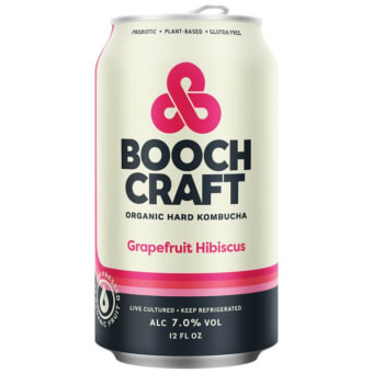 Boochcraft Grapefruit Hibiscus 16oz Can